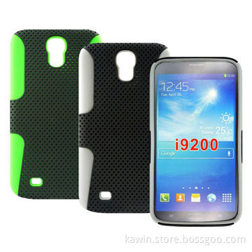 Mesh Combo 2-in-1 PC + Silicone Cover for Samsung Galaxy Mega 6.3